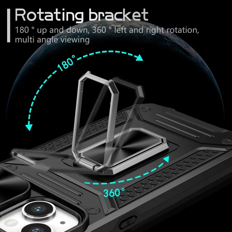 EDA005152505A_5.webp Camshield Robot TPU Hybrid PC Phone Case, For iPhone 15, For iPhone 14 Plus, For iPhone 14 - Image 6