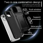 Camshield Robot TPU Hybrid PC Phone Case, For iPhone 15, For iPhone 14 Plus, For iPhone 14 - Image 7