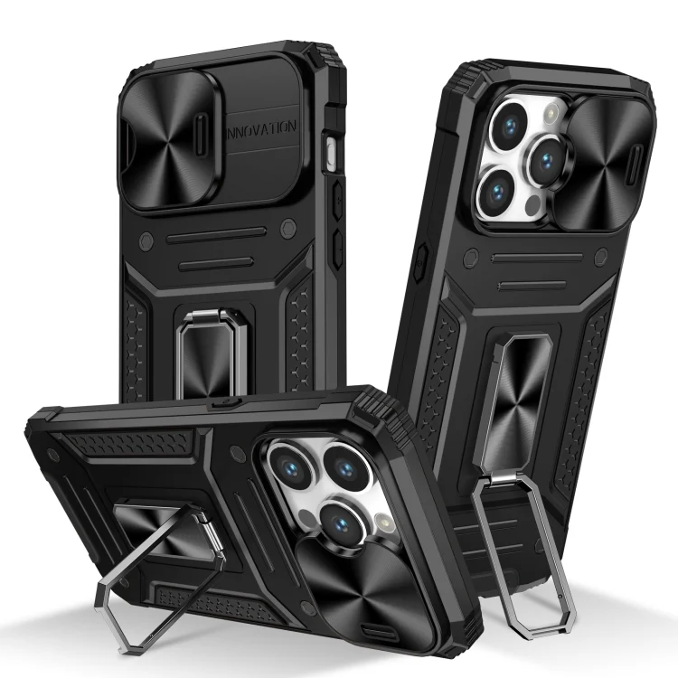Camshield Robot TPU Hybrid PC Phone Case, For iPhone 15 Pro Max, For iPhone 15 Pro, For iPhone 15 Plus