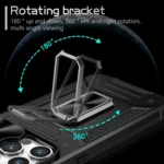 Camshield Robot TPU Hybrid PC Phone Case, For iPhone 15 Pro Max, For iPhone 15 Pro, For iPhone 15 Plus - Image 6