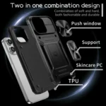 Camshield Robot TPU Hybrid PC Phone Case, For iPhone 15 Pro Max, For iPhone 15 Pro, For iPhone 15 Plus - Image 7