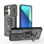 Sliding Camshield TPU + PC Shockproof Phone Case with Holder, For Xiaomi Redmi Note 13 4G Global, For Xiaomi Redmi K70E 5G, For Xiaomi Redmi Note 13R Pro 5G, For Xiaomi 14 Ultra