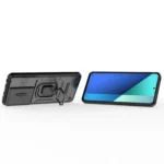 Sliding Camshield TPU + PC Shockproof Phone Case with Holder, For Xiaomi Redmi Note 13 4G Global, For Xiaomi Redmi K70E 5G, For Xiaomi Redmi Note 13R Pro 5G, For Xiaomi 14 Ultra - Image 5