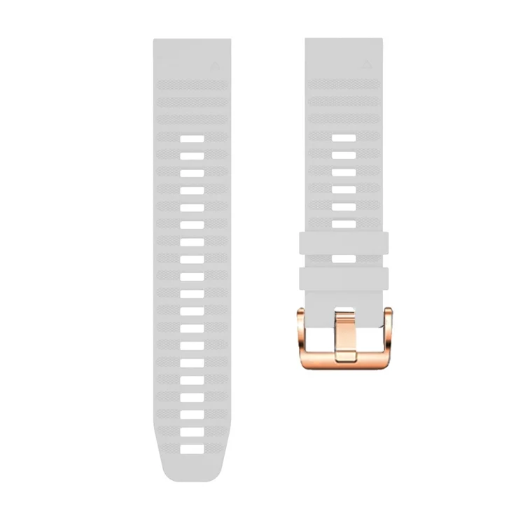EDA005155901A_2.webp 20mm Rose Gold Buckle Quick Release Silicone Watch Band - Image 5