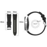 Leather Silicone Watch Band - Image 3