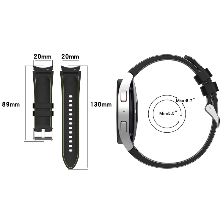 EDA0051575_B2.webp Leather Silicone Watch Band - Image 3
