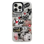 Electroplated Silver Series PC Protective Phone Case, For iPhone 16 Pro