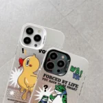 Electroplated Silver Series PC Protective Phone Case, For iPhone 16 Pro Max - Image 3