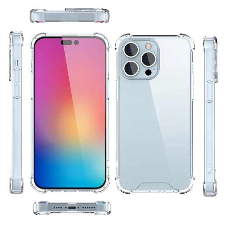 EDA005158501A_2.webp Four-corner Airbag Anti-fall Phone Case, For iPhone 15 Pro Max, For iPhone 15 Pro, For iPhone 15 Plus, For iPhone 15 - Image 3