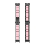 Three Bead Stainless Steel Watch Band - Image 7