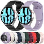 Pockmark Texture Reverse Buckle Silicone Watch Band - Image 2
