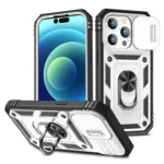 Sliding Camshield Holder Phone Case, For iPhone 15 Pro Max, For iPhone 15 Pro