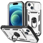 Sliding Camshield Holder Phone Case, For iPhone 15 Plus, For iPhone 15