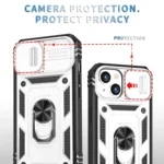 Sliding Camshield Holder Phone Case, For iPhone 15 Plus, For iPhone 15 - Image 4