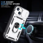 Sliding Camshield Holder Phone Case, For iPhone 15 Plus, For iPhone 15 - Image 7