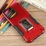 Non-slip Shockproof Armor Phone Case with Ring Holder, For iPhone 15 Pro Max, For iPhone 15 Pro - Image 2