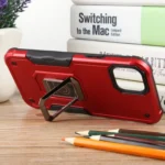 Non-slip Shockproof Armor Phone Case with Ring Holder, For iPhone 15 Plus, For iPhone 15 - Image 4