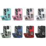 Non-slip Shockproof Armor Phone Case with Ring Holder, For iPhone 16 Pro Max, For iPhone 16 Pro - Image 2