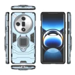PC + TPU Shockproof Protective Phone Case with Magnetic Ring Holder, For OPPO Find X7, For OPPO Reno11 5G Global, For OPPO Find X7 Ultra, For OPPO Find X8 Pro, For OPPO A98 5G / A1, For OPPO A79 5G - Image 3