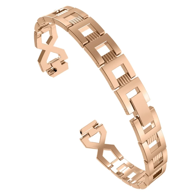 EDA00516901C_1.webp For Fitbit Inspire / Inspire HR Metal Cross Chain A Type Replacement Wrist Strap Watchband - Image 3