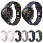 Sports Rainbow Dots Silicone Watch Band - Image 2