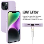 GOOSPERY SILICONE Silky Soft TPU Phone Case, For iPhone 15 Plus, For iPhone 15 - Image 5