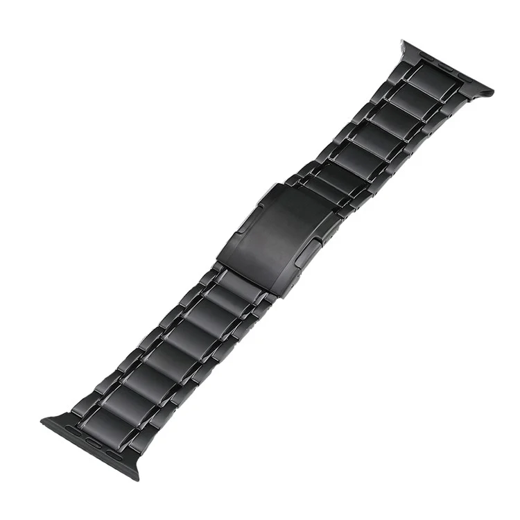 Five Beads Turtle Buckle Titanium Steel Watch Band, For Apple Watch Ultra 49mm, For Apple Watch SE 2023 44mm, For Apple Watch Ultra 2 49mm, For Apple Watch Series 9 45mm, For Apple Watch SE 2022 44...