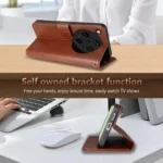 AZNS Sheepskin Texture Flip Leather Phone Case, For OPPO Find X8 Ultra, For OPPO A5 Energy / A5 Pro 5G Global, For OPPO A5 Pro China, For OPPO Find X8, For OPPO A3 Energy / A3x 5G... - Image 6