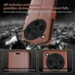 AZNS Sheepskin Texture Flip Leather Phone Case, For OPPO Find X8 Ultra, For OPPO A5 Energy / A5 Pro 5G Global, For OPPO A5 Pro China, For OPPO Find X8, For OPPO A3 Energy / A3x 5G... - Image 7