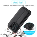 LC.IMEEKE Hon Ancient Series Flip Leather Phone Case, For iPhone 15 Pro Max, For iPhone 15 Pro, For iPhone 15 Plus, For iPhone 15 - Image 5