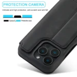 LC.IMEEKE Hon Ancient Series Flip Leather Phone Case, For iPhone 15 Pro Max, For iPhone 15 Pro, For iPhone 15 Plus, For iPhone 15 - Image 7