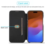 LC.IMEEKE Hon Ancient Series Flip Leather Phone Case, For iPhone 15 Pro Max, For iPhone 15 Pro, For iPhone 15 Plus, For iPhone 15 - Image 8