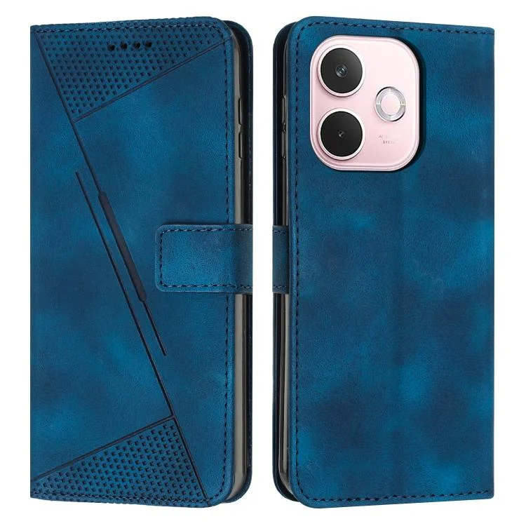 Dream Triangle Leather Phone Case with Lanyard, For OPPO A5 Pro 5G Global, For OPPO Reno13 Pro Global, For OPPO Reno13 5G Global