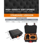 Sunnylife Safety Carrying Case Large Capacity Waterproof Shock-proof Hard Travel Case - Image 5