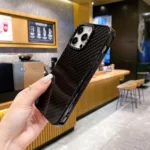 Armor Carbon Fiber TPU + PC Phone Case, For iPhone 15 Pro Max, For iPhone 15 Pro, For iPhone 15 Plus, For iPhone 15 - Image 3