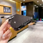 Armor Carbon Fiber TPU + PC Phone Case, For iPhone 15 Pro Max, For iPhone 15 Pro, For iPhone 15 Plus, For iPhone 15 - Image 5