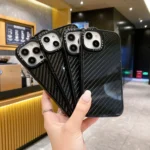 Armor Carbon Fiber TPU + PC Phone Case, For iPhone 15 Pro Max, For iPhone 15 Pro, For iPhone 15 Plus, For iPhone 15 - Image 6