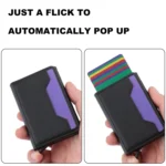 RFID Anti-theft Detachable Card Bag Leather Phone Case, For iPhone 13 Pro, For iPhone 12 Pro / 12, For iPhone 12 Pro Max, For iPhone 11 Pro Max - Image 3
