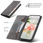 TTUDRCH RFID Retro Texture Magnetic Leather Phone Case, For iPhone 15, For iPhone 14 Plus, For iPhone 14 / 13 - Image 7