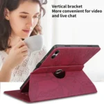 Tree Life Embossed Rotation Leather Tablet Case, For Xiaomi Redmi Pad Pro 12.1, For Xiaomi Pad 6S Pro, For Xiaomi Redmi Pad SE 11, For Xiaomi Pad 6 / 6 Pro - Image 6