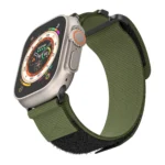 AW Nylon Two-Section Watch Band, For Apple Watch SE 44mm, For Apple Watch Series 6 40mm, For Apple Watch Series 6 44mm, For Apple Watch Series 5 44mm, For Apple Watch Series 5 40mm