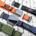 AW Nylon Two-Section Watch Band, For Apple Watch SE 44mm, For Apple Watch Series 6 40mm, For Apple Watch Series 6 44mm, For Apple Watch Series 5 44mm, For Apple Watch Series 5 40mm - Image 3