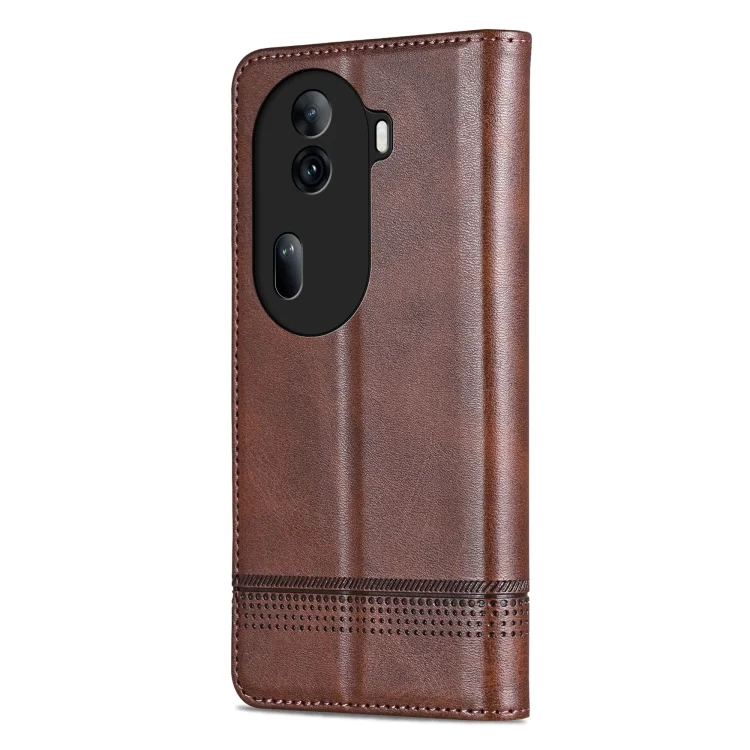 EDA005235705A_2.webp AZNS Magnetic Calf Texture Flip Leather Phone Case, For OPPO Reno11 China, For OPPO K11 5G / OnePlus Nord CE3, For OPPO Reno10 Global - Image 3