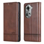AZNS Magnetic Calf Texture Flip Leather Phone Case, For OPPO Reno11 Global, For OPPO Find X7 Ultra, For OPPO Reno11 Pro China - Image 3