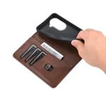 AZNS Magnetic Calf Texture Flip Leather Phone Case, For OPPO Reno11 Global, For OPPO Find X7 Ultra, For OPPO Reno11 Pro China - Image 7