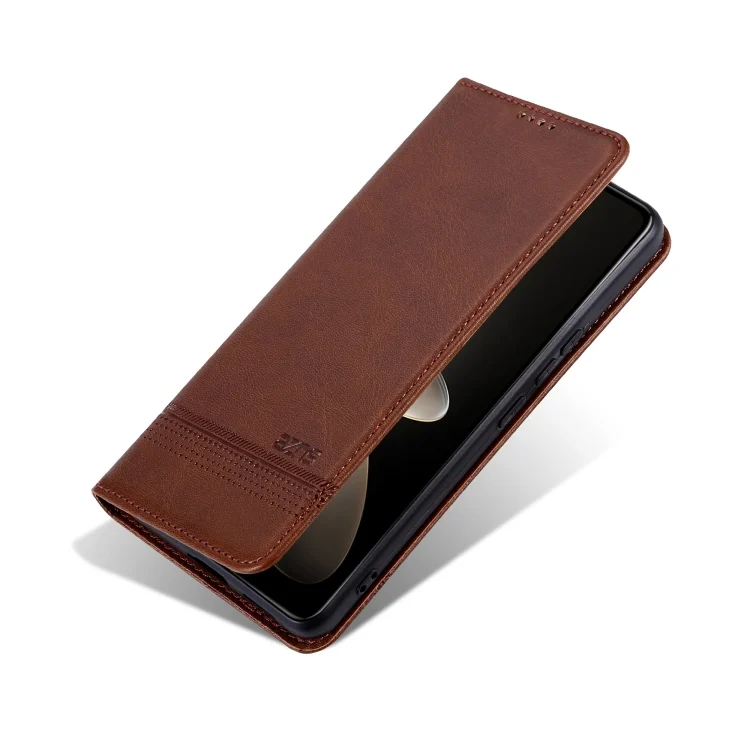EDA005235713A_5.webp AZNS Magnetic Calf Texture Flip Leather Phone Case, For OPPO K12x / OnePlus Nord CE4 Lite, For OPPO A60 4G, For OPPO K12 - Image 6