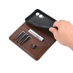 AZNS Magnetic Calf Texture Flip Leather Phone Case, For OPPO K12x / OnePlus Nord CE4 Lite, For OPPO A60 4G, For OPPO K12 - Image 7