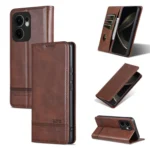 AZNS Magnetic Calf Texture Flip Leather Phone Case, For OPPO Reno13 F, For OPPO Reno13, For OPPO Reno13 Pro