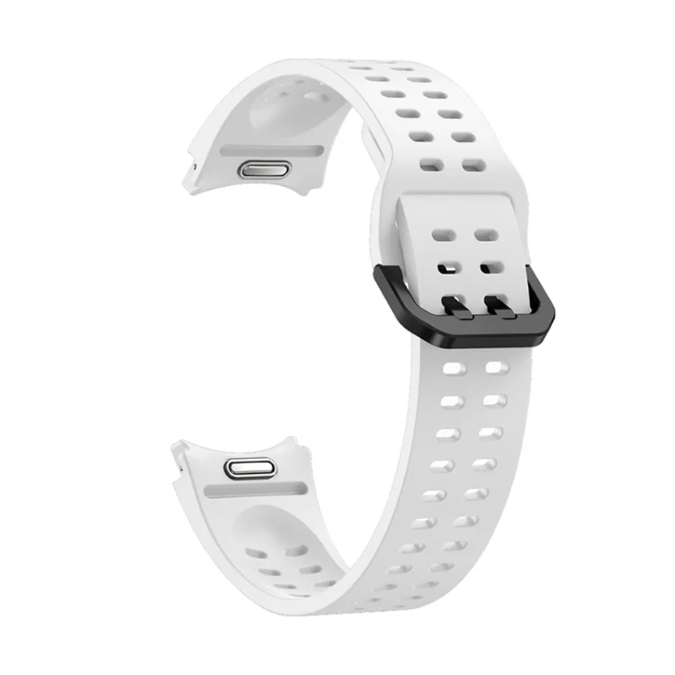 EDA005235801A_1.webp Double-row Hole Solid Color Silicone Watch Band - Image 7