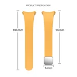 Magnetic Folding Silver Buckle Silicone Watch Band - Image 6